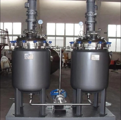 Reactor de metal Bio-farmacia certificada ISO en la dimensión personalizada