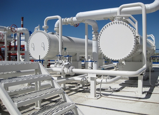 Intercambiador de calor en espiral de acero inoxidable con certificados A2 ISO ASME