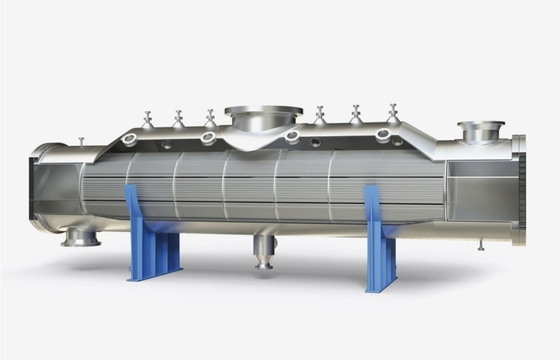 Exchanger de calor de acero inoxidable 304/316 homologado por el CE