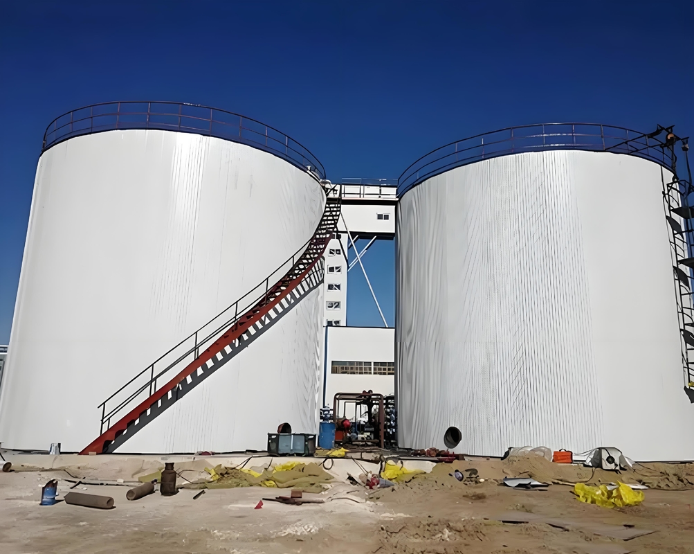 Columna de la torre del tanque de presión ASME vertical de 1500L para almacenamiento de productos químicos Certificado ISO